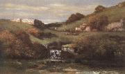 Gustave Courbet Landscape oil on canvas